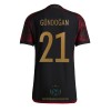 Maglia ufficiale Germania Ilkay Gundogan 21 Trasferta Mondiali 2022 per Uomo